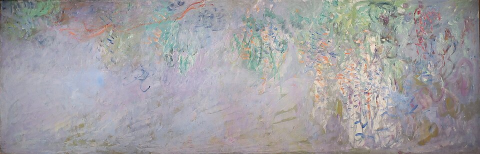 Glyzinien - Von Claude Monet - Public domain, https://commons.wikimedia.org/wiki/File:Claude_Monet_-_Glycines_W1903_-_Musée_Marmottan-Monet.jpg